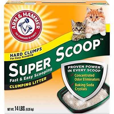 Arm & Hammer Super Scoop Fresh Scent Clumping Cat Litter 1 full