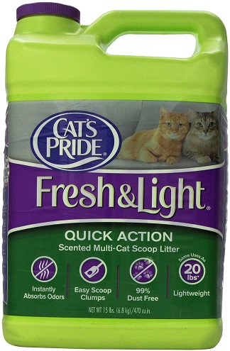 cat's pride fresh & light quick action