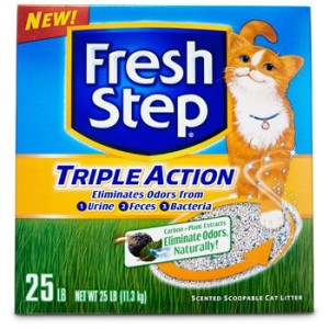 fresh step triple action scented cat litter review